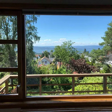 A Beautiful House With A Garden And A View Of The Fjords ヴィラ オスロ