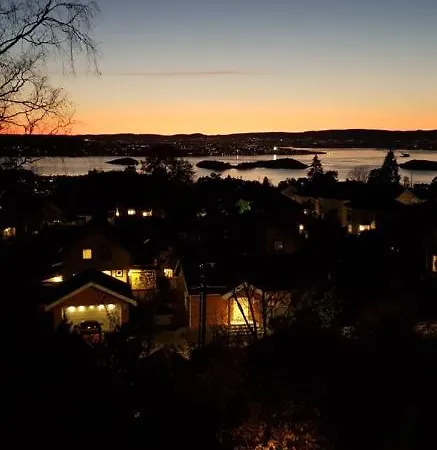 A Beautiful House With A Garden And A View Of The Fjords Villa Oslo